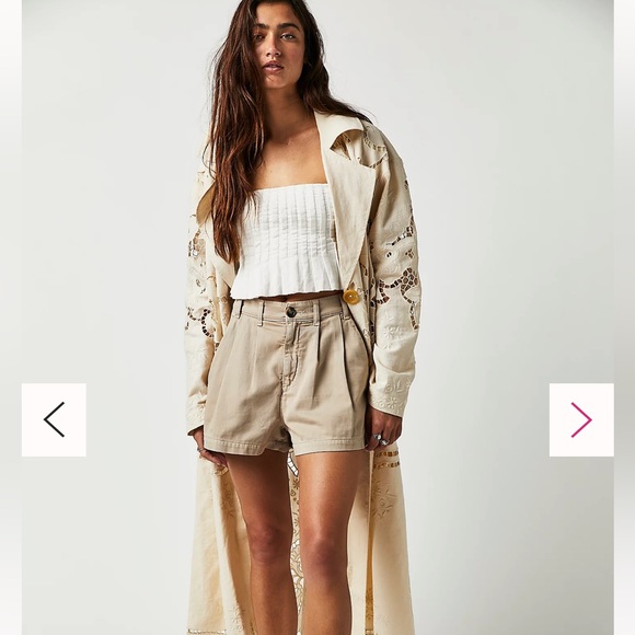 Free People Pants - Free People Billie Chino Shorts
